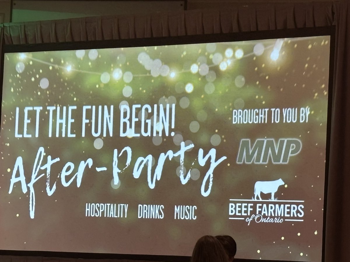 Agriculture is the foundation of <a href="/MNP_LLP/">MNP</a> and proud to be a Gold Sponsor of the <a href="/BeefFarmersON/">Beef Farmers of Ontario</a> AGM. Described in one presentation, this year might feel like a roller coaster. Ask questions. Be curious. Engage the advisors you use to help with your business #farmmanagement
