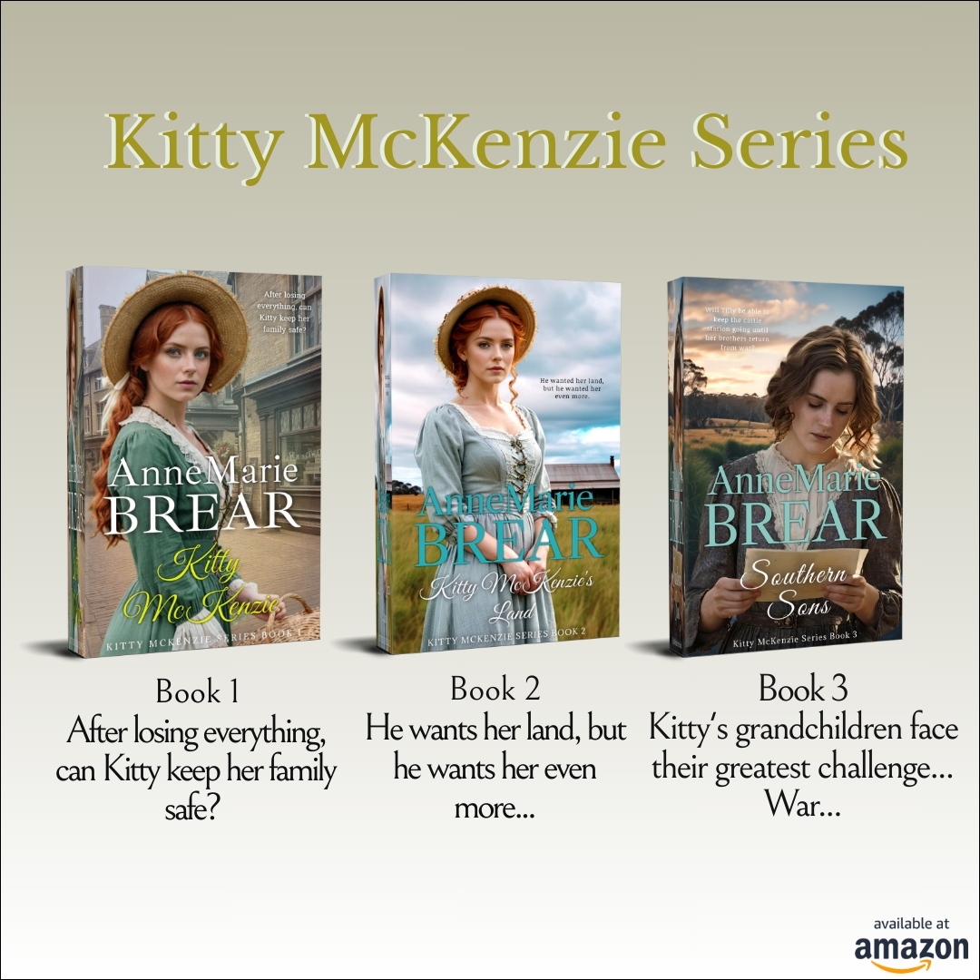 Kitty McKenzie Series
Book 1 Kitty McKenzie
Book 2 Kitty McKenzie’s Land
Book 3 Southern Sons
After losing everything, can Kitty keep her family safe? #orphans #periodfiction #booklovers #familysaga #bookseries #historicalfiction #histfic
getbook.at/KittyMcKenzie