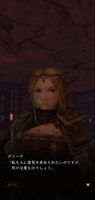 ウィザードリィダフネの日々…。気を抜くとアンデッドに一発で殺されてしまうガリーナさんのありがたいお言葉。風装備充実させないとだめかなあ…。 