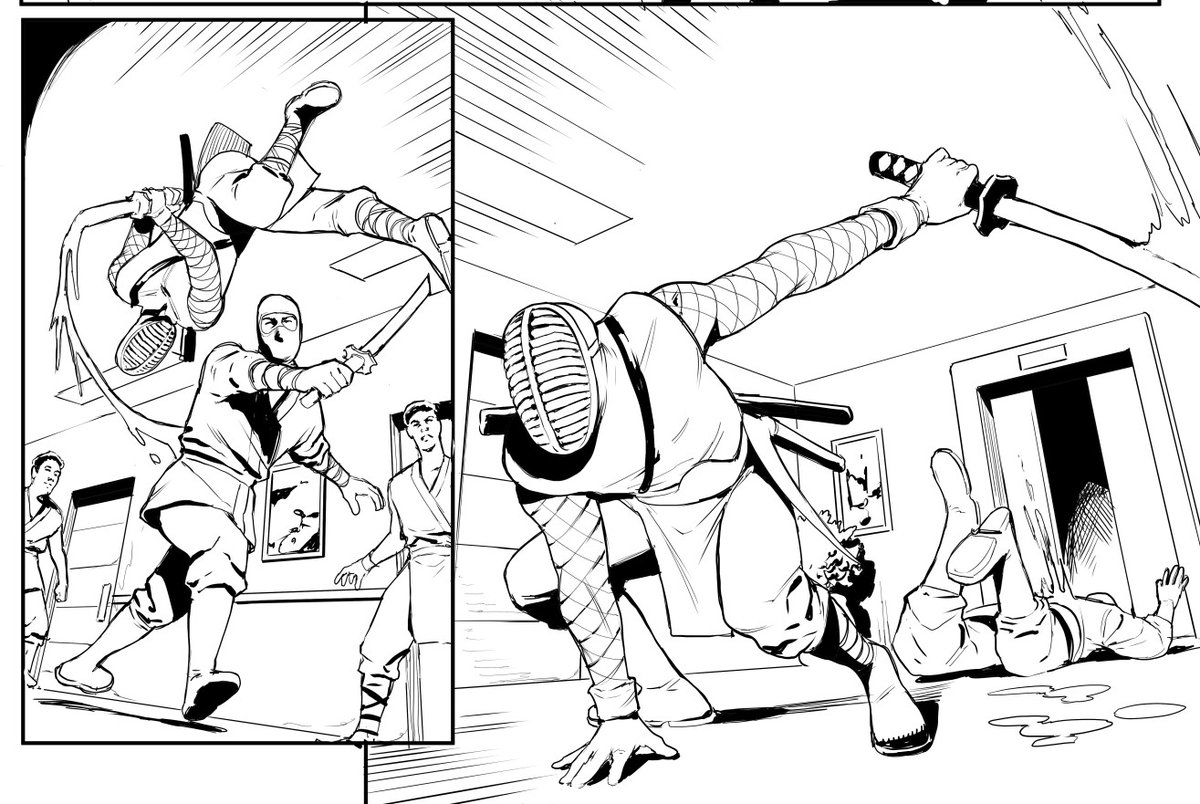 Panels from #TEN 
#drawingcomics