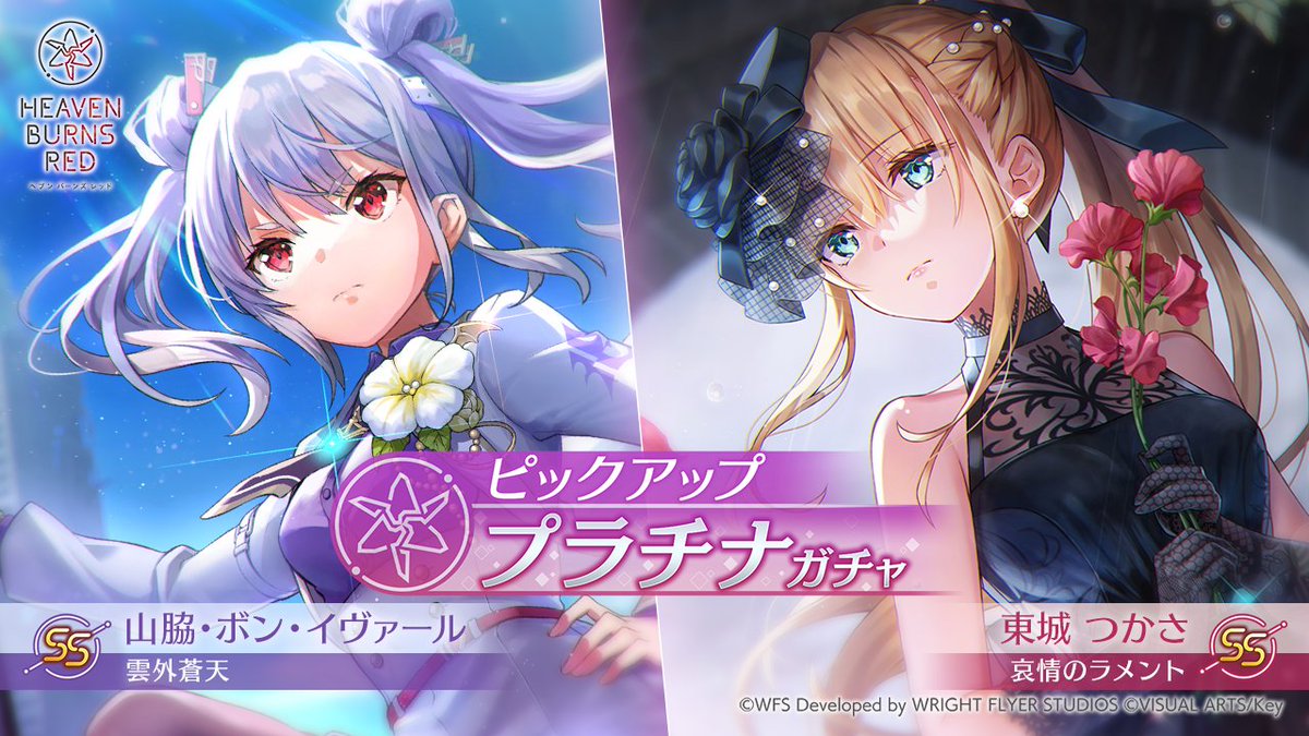 ピックアッププラチナガチャ開催中！】 ▽登場中スタイル ・SS[哀情の