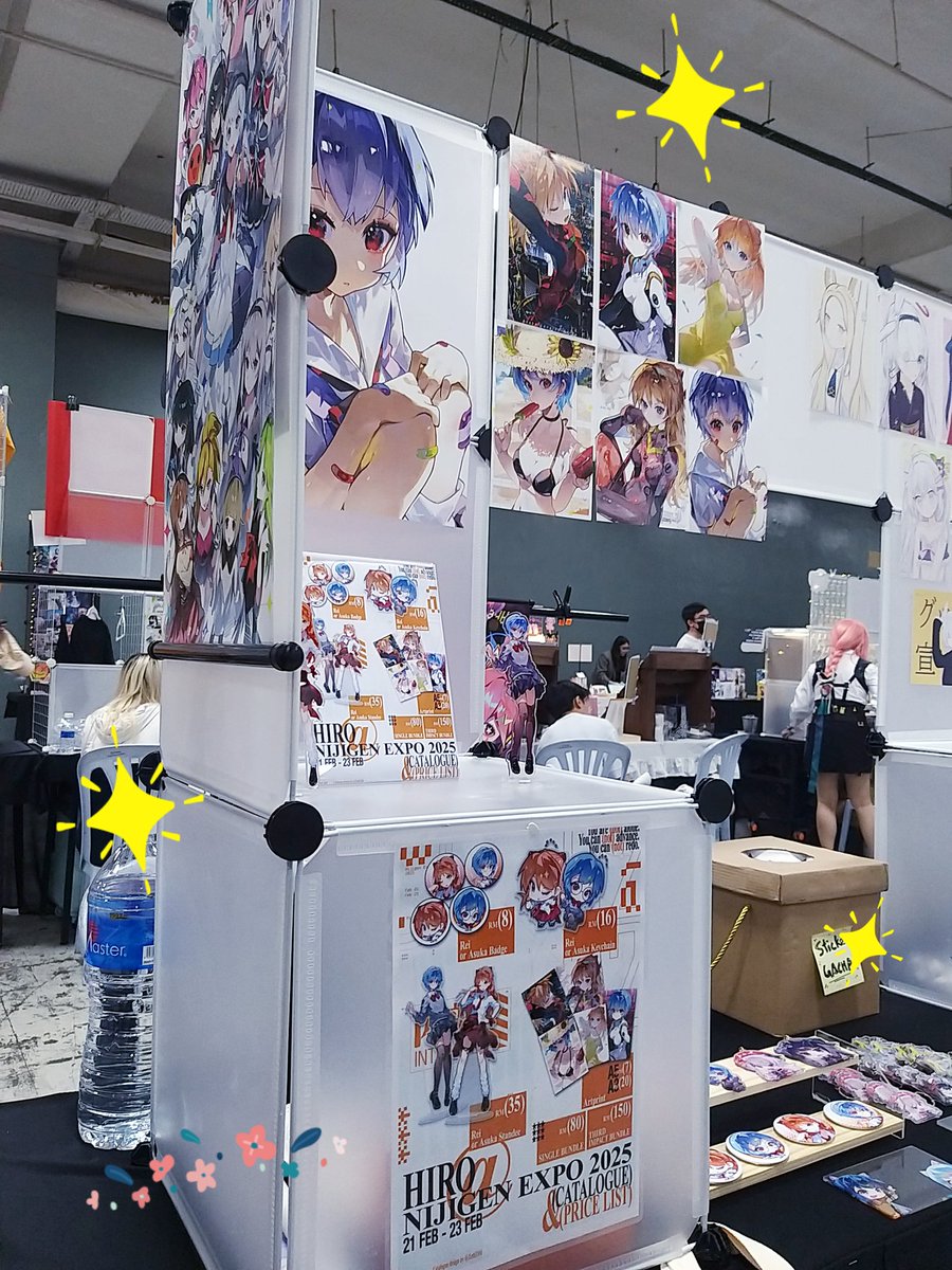 HiroChair's tweet image. Boothing 2 ^^