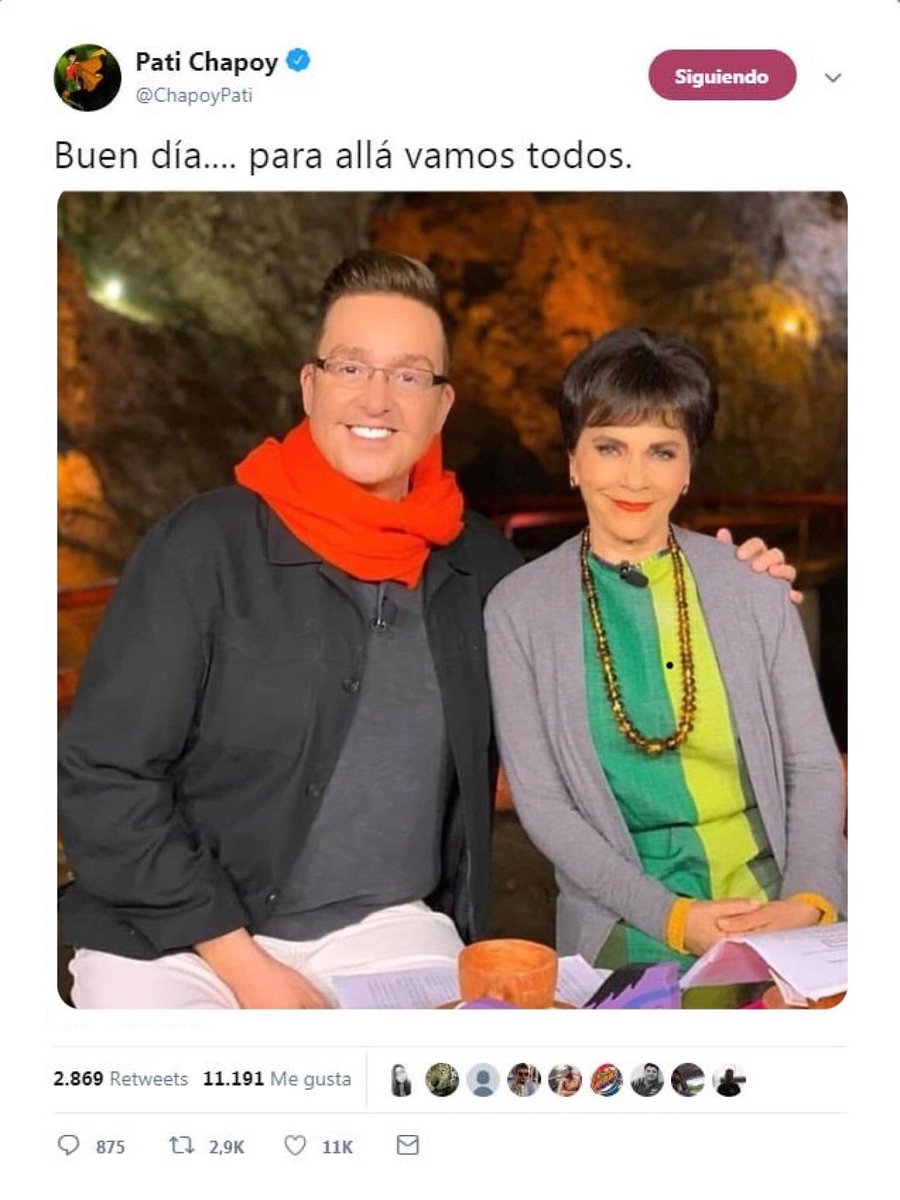 zerma's tweet photo. Paty Chapoy lo volvió a hacer https://t.co/HwPS2P6kkq