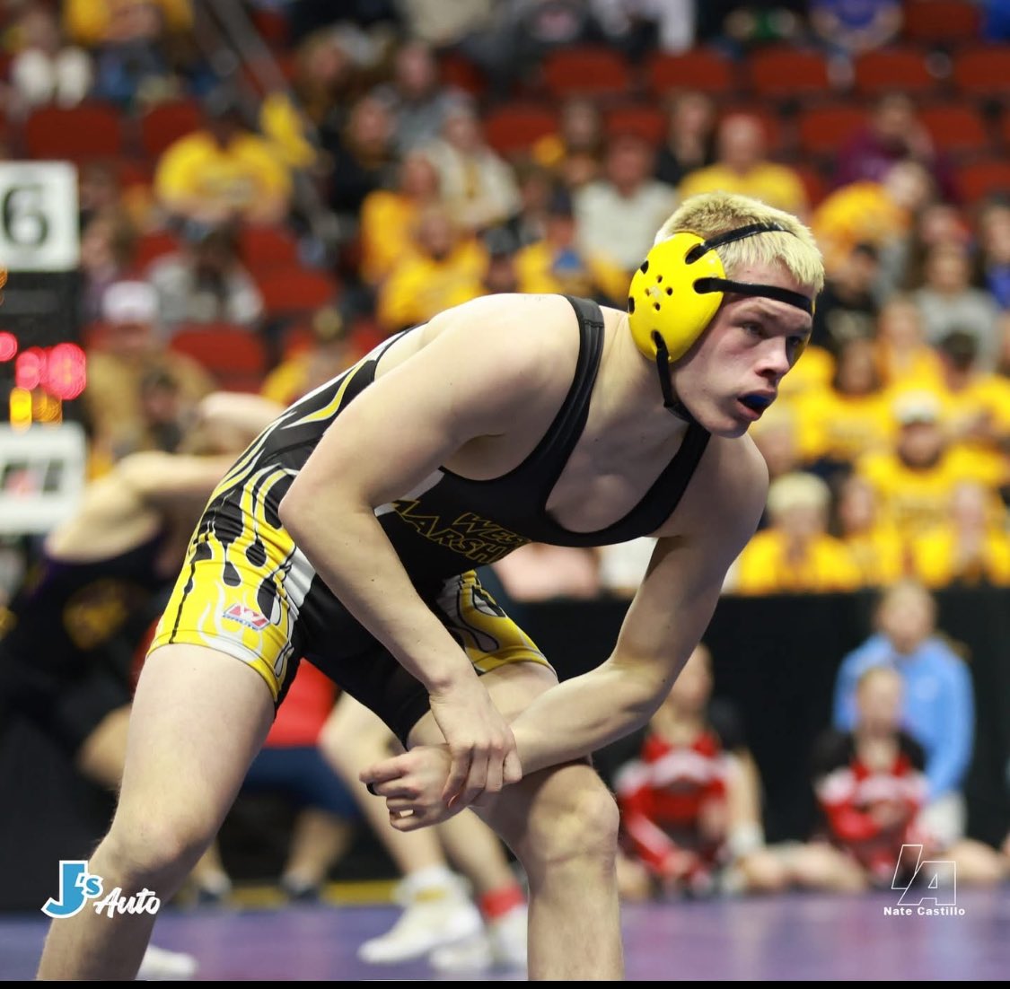 2A 150: With a Quarterfinal 4-2 Decision over Aiden Hippen of Clear Lake, Shane Hanford is heading to the Semis!