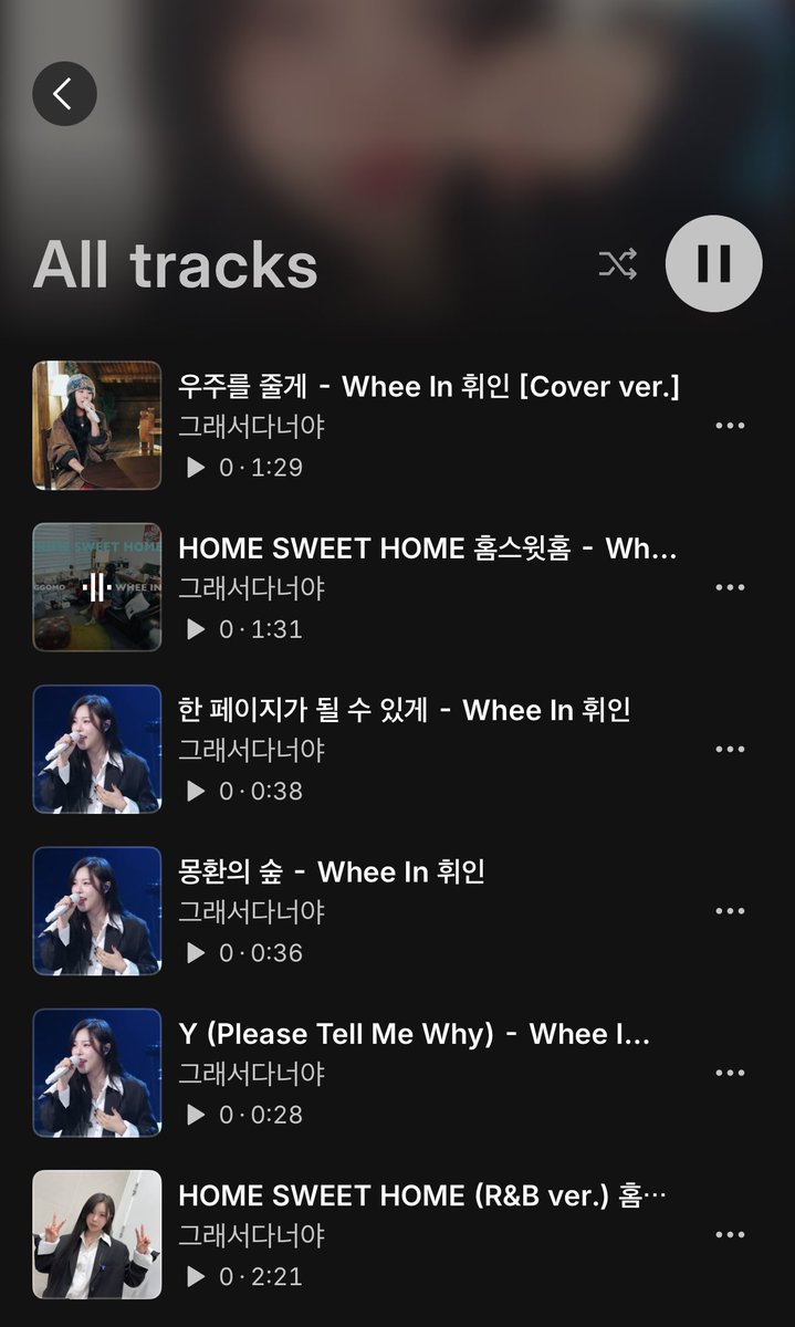 on.soundcloud.com/zfeJ9amAx2Ldhs…

사운드 클라우드에 휘인이 여러 커버곡 업로드 해놓았습니다! 휜프분들 같이 들어요 🤍🦋🤍

I uploaded a lot of wheein’s cover song on sound cloud

#휘인 #wheein