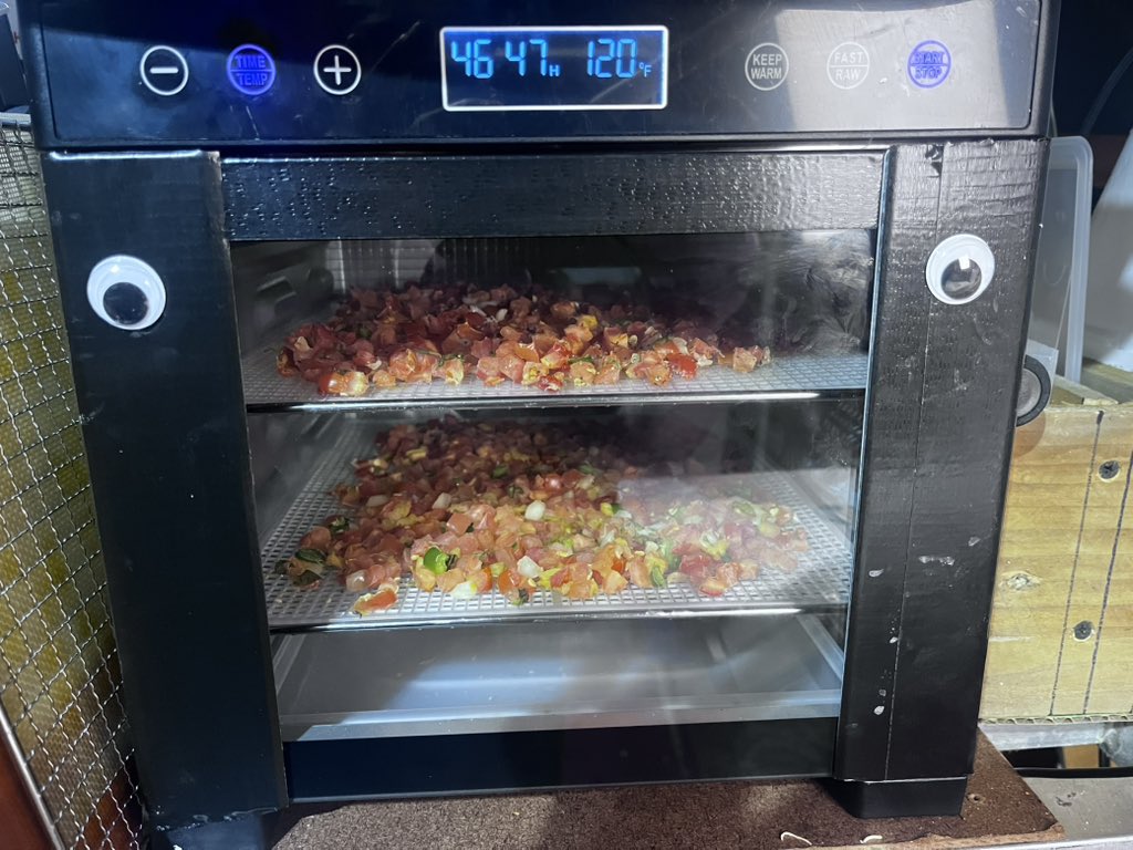 KosherBaconJam's tweet photo. My dehydrator needs a name.
Please Vote in the Poll to help. 
Names were chosen by my community. 

https://t.co/wkHLwE6536 https://t.co/uRI4c0skPl