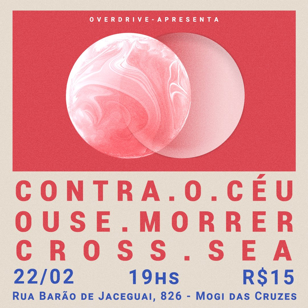 ousemorrer's tweet photo. Sábado tocamos em Mogi no @MogiOverdrive com os amigos do @contraoceu e @crossseaband https://t.co/QggCdqU2c1