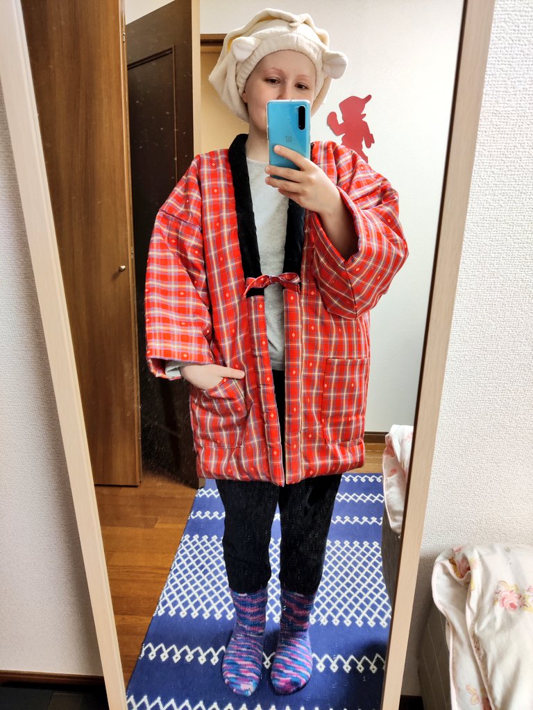 I love my hanten, makes winter time here much more enjoyable☺️