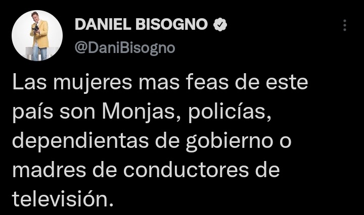 DRxbrxck's tweet photo. Daniel Bisogno representaba todo lo que la comunidad gay es: un tipo hipócrita, clasista, racista, gordofobico y misógino. https://t.co/qbWNwkWToG