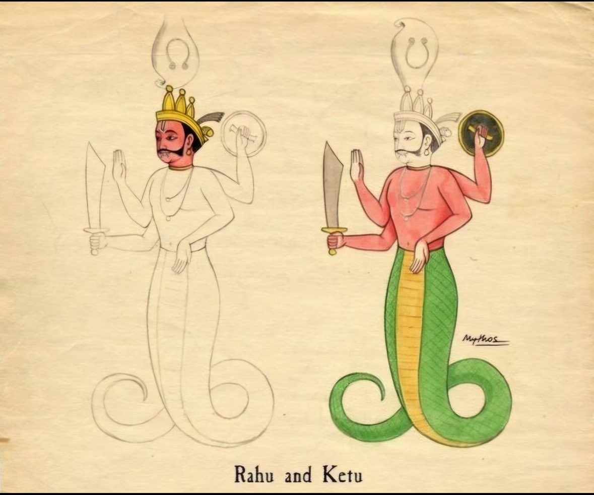 Essentials191's tweet image. Fear of Rahu and Ketu???

This thread will end all your fears today!