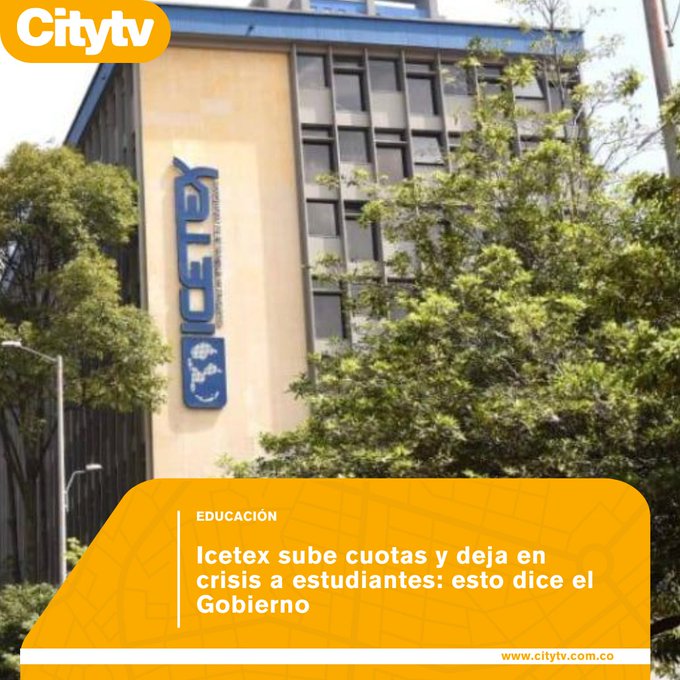 Citytv's tweet image. #Educación | 📚💸 Icetex elimina subsidios por crisis fiscal, disparando tasas de interés hasta 22%. Miles de deudores, como Alexandra, enfrentan cuotas impagables. ¿Qué opina sobre esta situación? 💬 citytv.eltiempo.com/noticias/educa…
