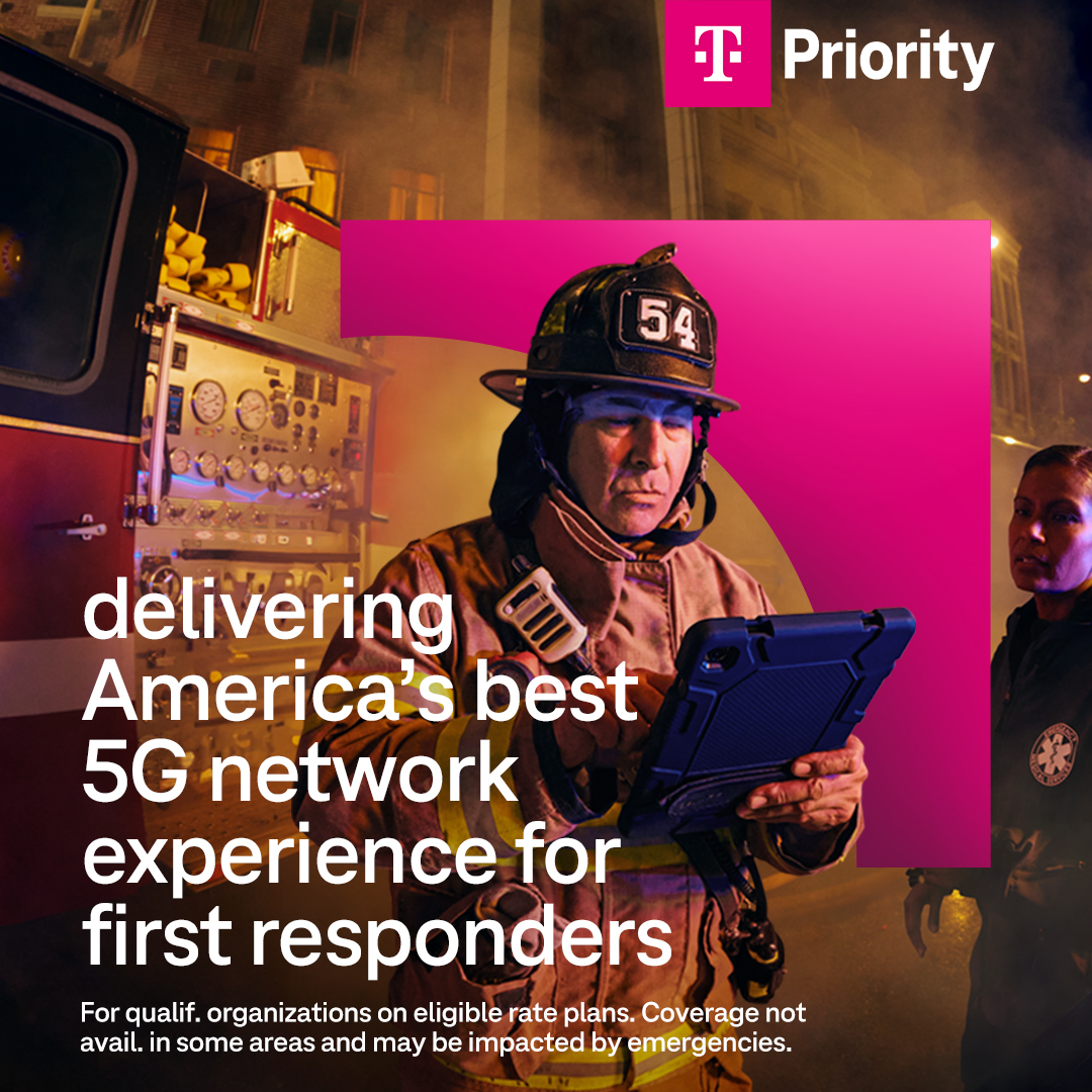 .<a href="/tmobile/">T-Mobile</a>'s got an amazing network solution for first responders even in times of emergency 👏🚨 ms.spr.ly/6015ULBvc

#TeamMagenta