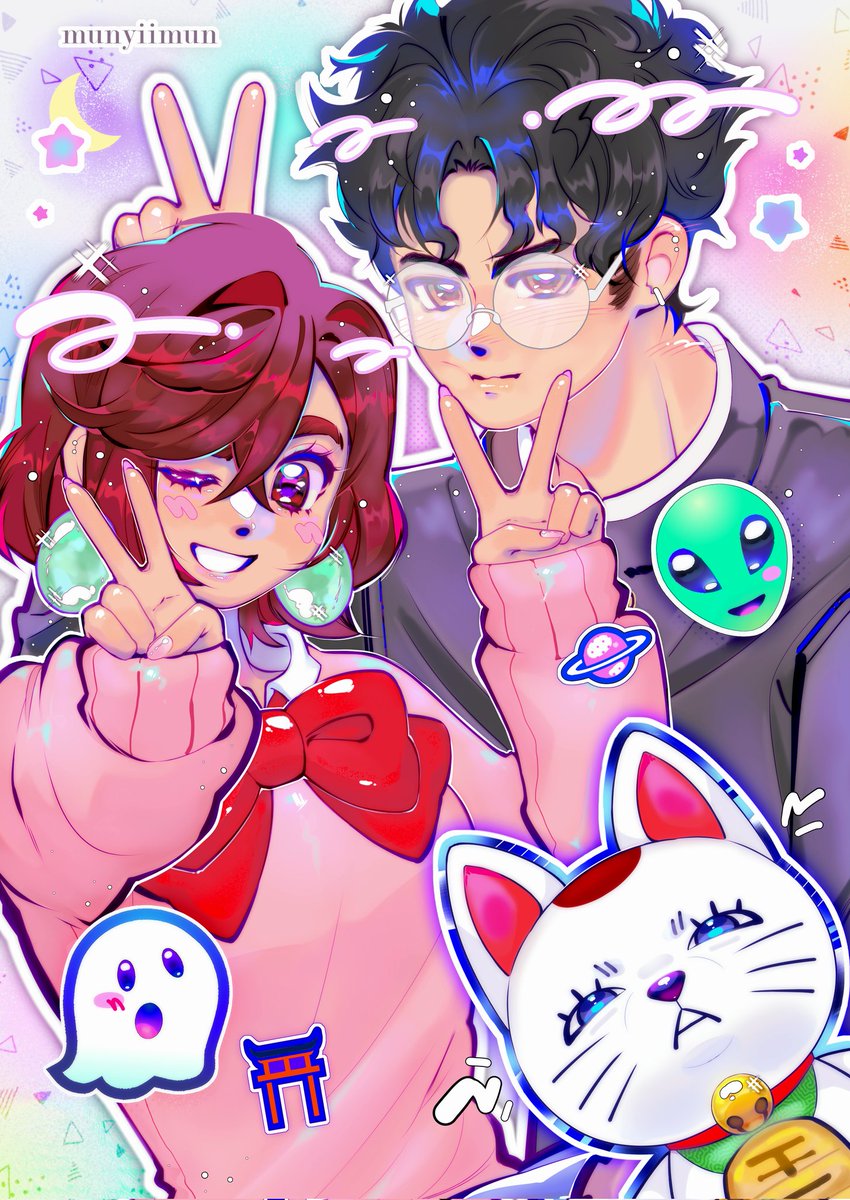 munyiimun's tweet photo. #Dandadan fanart ♡ https://t.co/TKC9ap5V6s