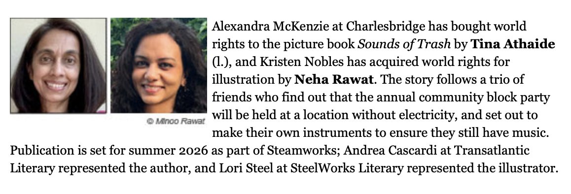Tina Athaide: Author- KidLit (@tathaide) on Twitter photo Combining my two passions-learning and storytelling. Very excited to be working with Alexandra McKenzie <a href="/charlesbridge/">Charlesbridge</a> on a S.T.E.A.M. Picture Book. Combining my two passions-learning and storytelling. Very excited to be working with Alexandra McKenzie <a href="/charlesbridge/">Charlesbridge</a> on a S.T.E.A.M. Picture Book.