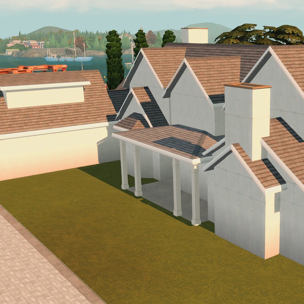 BonnieTheSimmer's tweet photo. before &amp; after... still a WIP🤍 https://t.co/z5RaatWq9V
