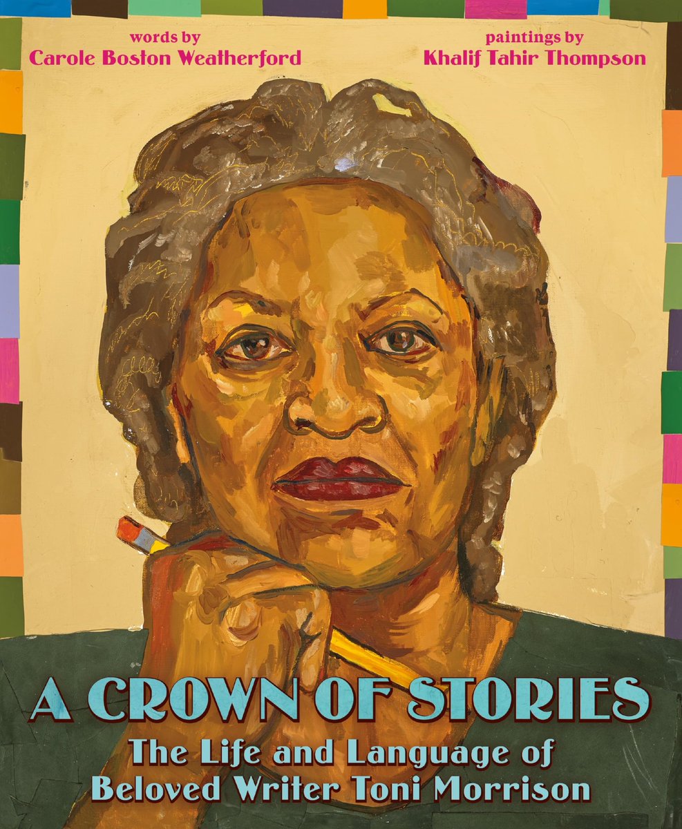Basheer Kareem (@bkareem_mlis) on Twitter photo Picture That!: Black History Picture Books
2/20/25
Toni Morrison's pen was a sword,
Her writings could not be ignored,
She gave us a voice,
So we had to rejoice,
When she won the Nobel Award.
#BlackHistoryMonth
#PictureBooks #KidLit
<a href="/NobelPrize/">The Nobel Prize</a>
<a href="/poetweatherford/">Carole Boston Weatherford</a>
<a href="/QuillTreeBooks/">Quill Tree Books</a> Picture That!: Black History Picture Books
2/20/25
Toni Morrison's pen was a sword,
Her writings could not be ignored,
She gave us a voice,
So we had to rejoice,
When she won the Nobel Award.
#BlackHistoryMonth
#PictureBooks #KidLit
<a href="/NobelPrize/">The Nobel Prize</a>
<a href="/poetweatherford/">Carole Boston Weatherford</a>
<a href="/QuillTreeBooks/">Quill Tree Books</a>