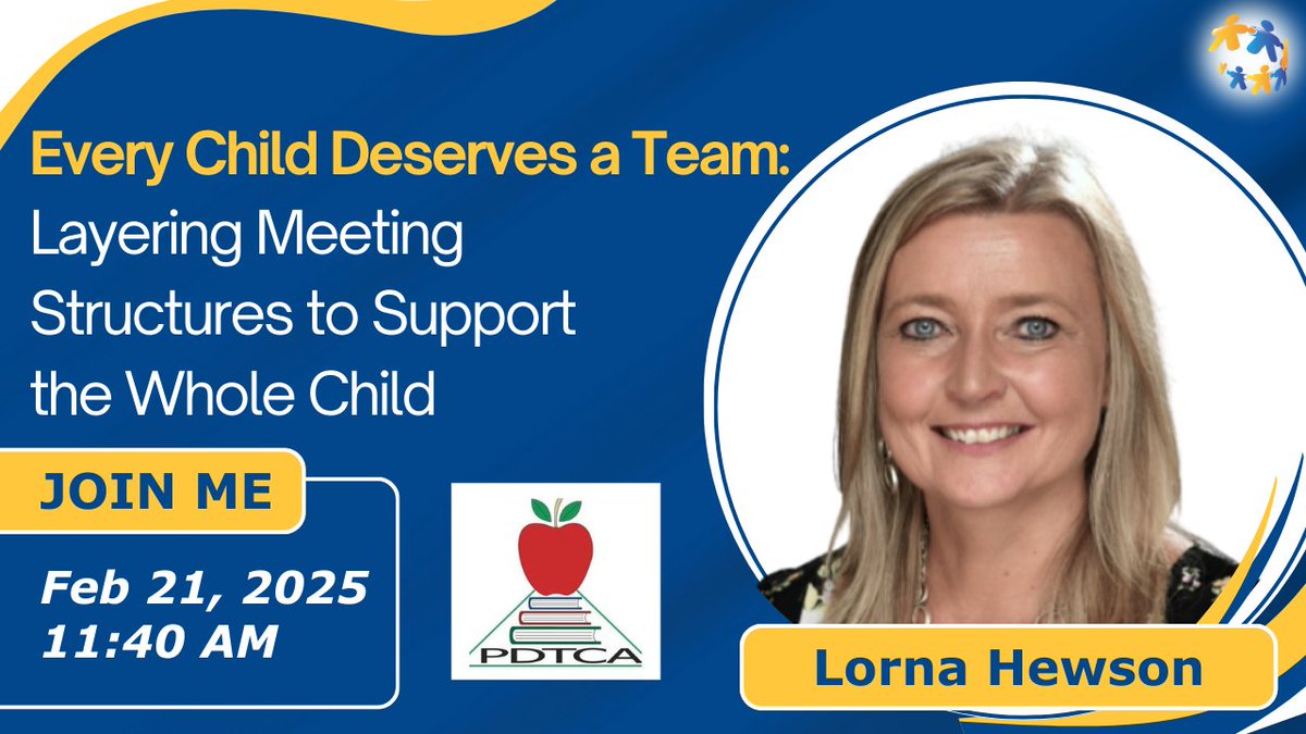 Jigsaw Learning (@jigsaw_learning) on Twitter photo Every school needs 4 layers of team! Join <a href="/lornahewson/">Lorna Hewson</a> at #WeArePDTCA for the session
"Every Child Deserves a Team: Layering Meeting Structures to Support the Whole Child" Feb 21 at 11:40 AM.Â
Blog posting shared in the session - jigsawlearning.ca/publications/b… #everychilddeservesateam Every school needs 4 layers of team! Join <a href="/lornahewson/">Lorna Hewson</a> at #WeArePDTCA for the session
"Every Child Deserves a Team: Layering Meeting Structures to Support the Whole Child" Feb 21 at 11:40 AM.Â
Blog posting shared in the session - jigsawlearning.ca/publications/b… #everychilddeservesateam