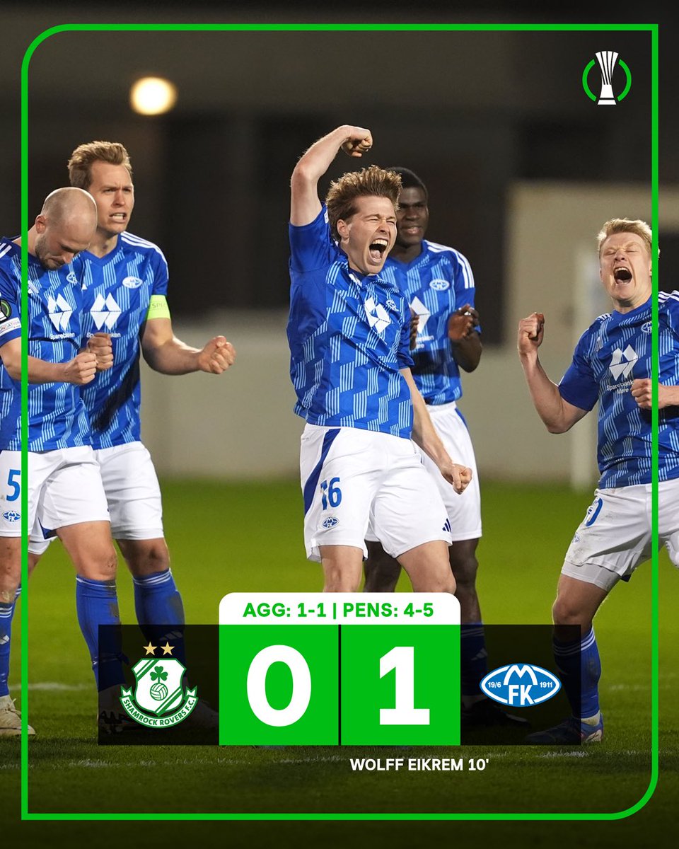 MOLDE HAVE DONE IT! 👏

See you in the round of 16! 💫

#UECL