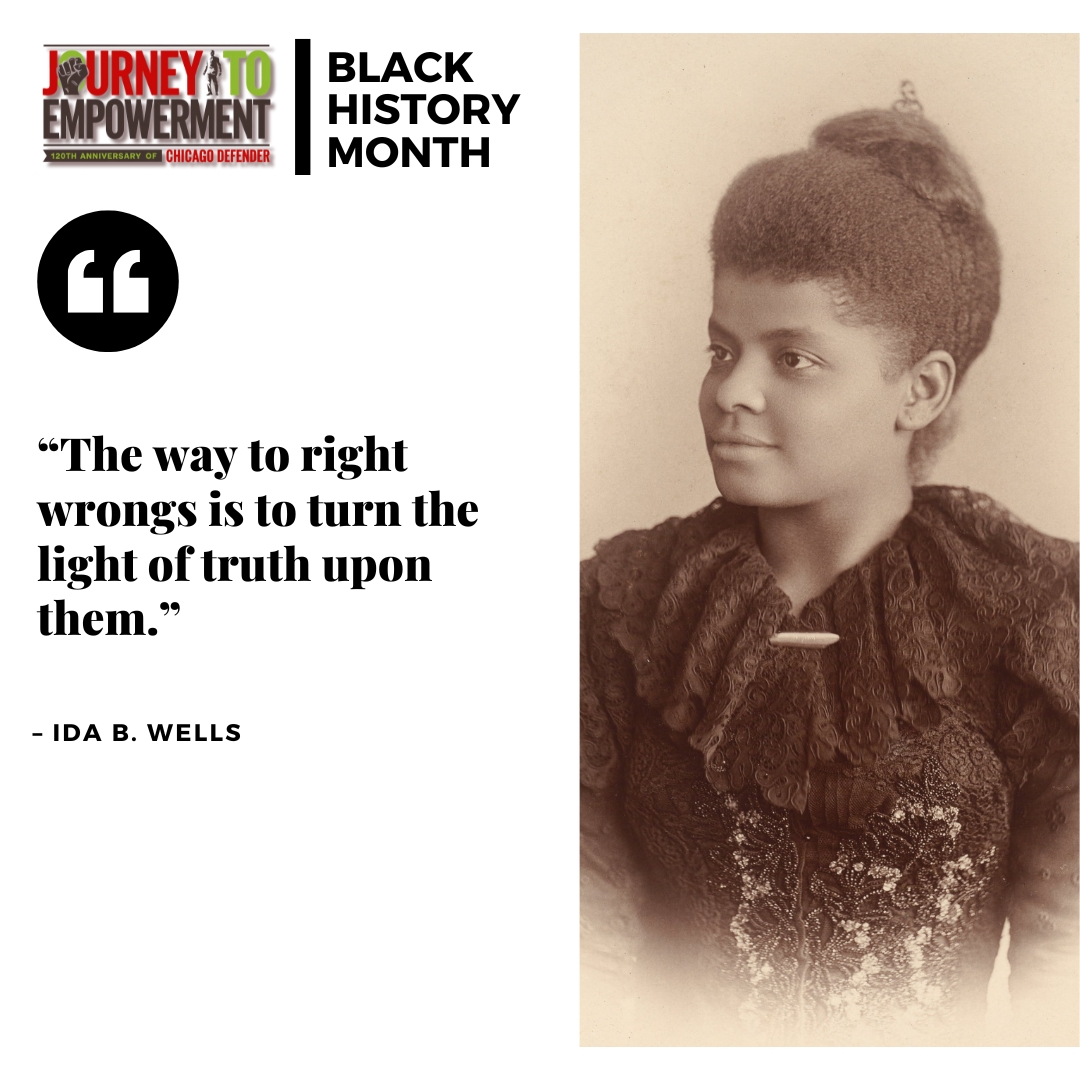 Ida B. Wells used ink as a weapon. She exposed lynching, challenged the status quo, and risked her life for the truth. The press is free today because of women like her.  #IdaBWells #PressFreedom