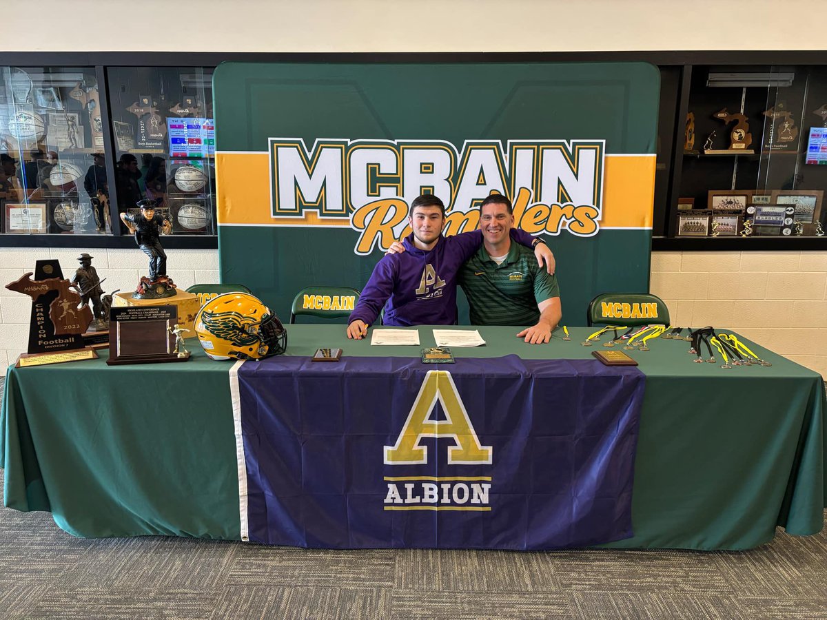 Caleb Miller (@calebm2317) on Twitter photo I am so excited and blessed to continue to play football and run track for Albion next year!!! I can’t thank all the coaches enough for this opportunity. It’s going to be an exciting time to be a Brit!! <a href="/PatMaloneycoach/">Pat Maloney</a> <a href="/CoachWasil4/">Stephen Wasil</a> <a href="/RICO_WALLACE/">Coach Wallace</a> <a href="/Britrack/">Lance Coleman</a> <a href="/stoneyrock64/">Karl Featherstone</a> I am so excited and blessed to continue to play football and run track for Albion next year!!! I can’t thank all the coaches enough for this opportunity. It’s going to be an exciting time to be a Brit!! <a href="/PatMaloneycoach/">Pat Maloney</a> <a href="/CoachWasil4/">Stephen Wasil</a> <a href="/RICO_WALLACE/">Coach Wallace</a> <a href="/Britrack/">Lance Coleman</a> <a href="/stoneyrock64/">Karl Featherstone</a>