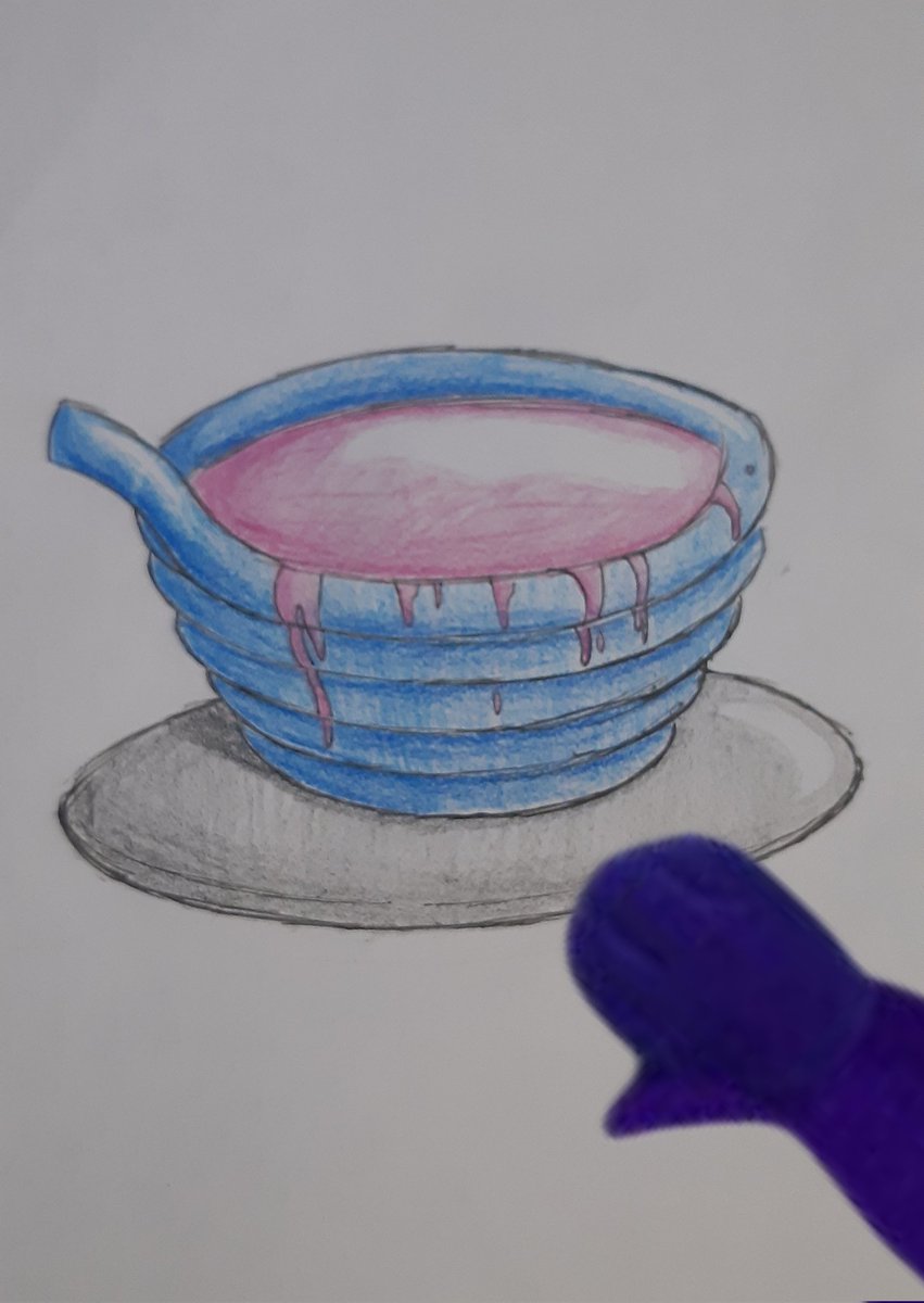 STRICKEN_PC2's tweet photo. Wanted to try drawing..... I could only think of custard..... https://t.co/BYQgLZZjj2