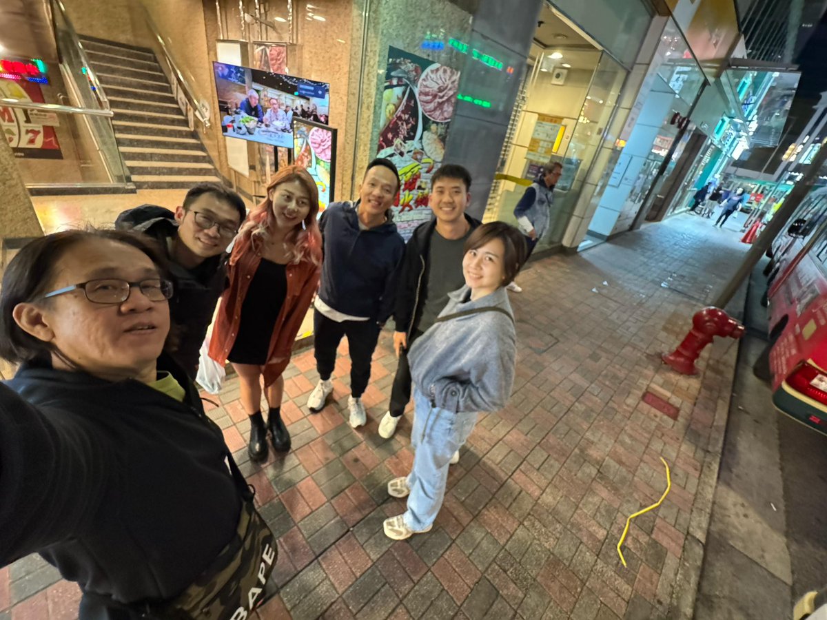 Thank you, Hong Kong, I had a great time with the team!