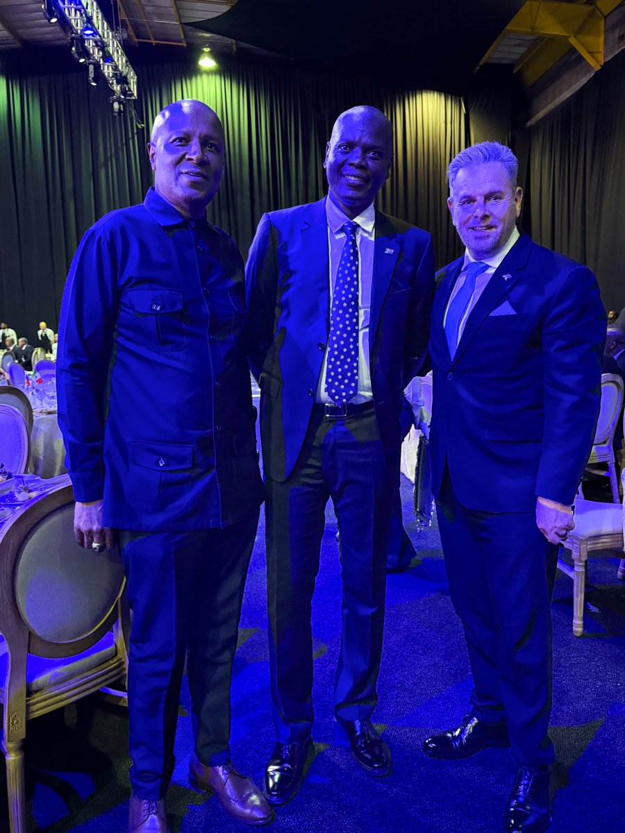 Privileged to attend the #G20 Foreign Ministers Meeting at Nasrec,JHB. Here with our Minister of International Relations Minister <a href="/RonaldLamola/">Minister: International Relations and Cooperation</a> and friend and colleague Rev <a href="/MvgLephoko/">MVG Lephoko</a> 
#G20SouthAfrica🇿🇦 
#ReKaofela 
#BetterAfricaBetterWorld🌍