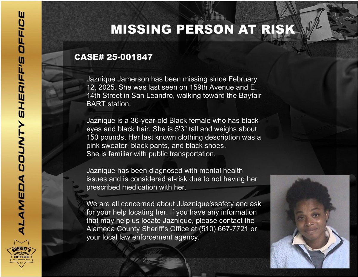 ACSOSheriffs's tweet photo. MISSING PERSONS AT RISK

#PleaseShare https://t.co/7GP0XOYkUg