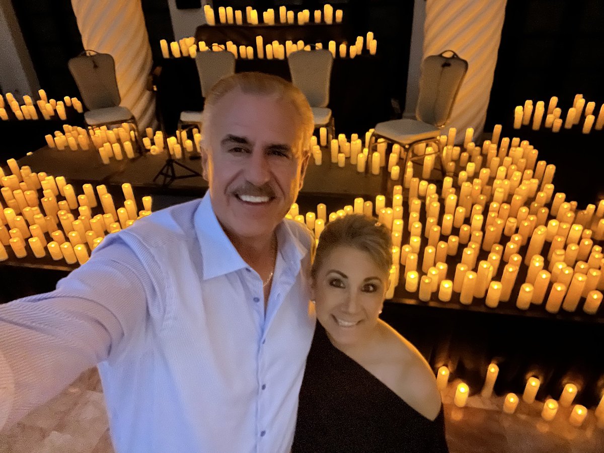 Getting ready to enjoy a Candlelight Concert featuring the music of Whitney Houston with my sweetheart. ❤️