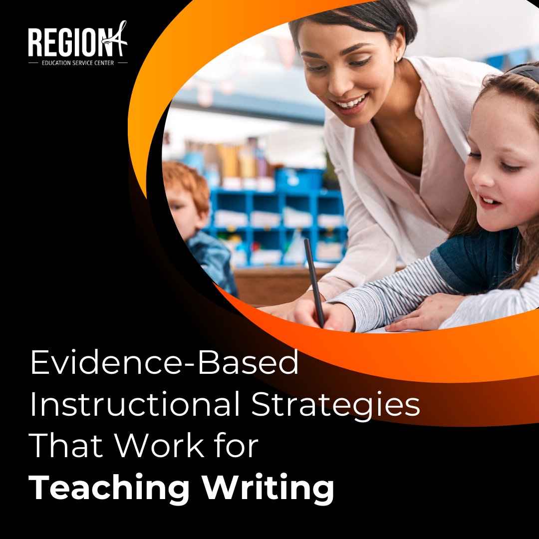2nd–5th grade ELAR teachers—strengthen your writing instruction!

Join our 2-hour virtual session to gain evidence-based strategies that make teaching writing easier &amp; more effective.

📅 Thurs, 2/27 | 12:30pm
⏳ Sign up by tomorrow, 2/21! 

Register here: escweb.net/tx_esc_04/cata…