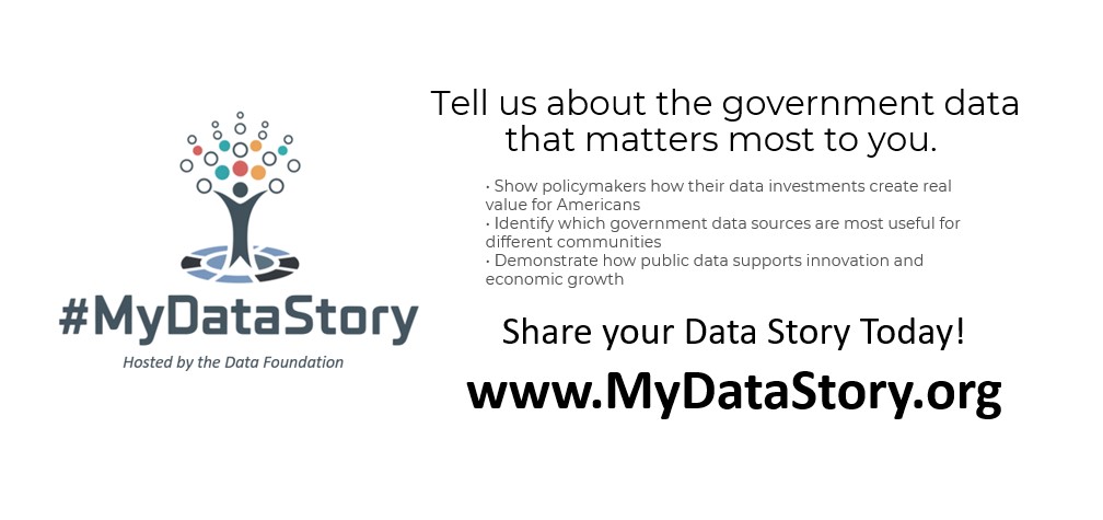 NickRHart's tweet image. I am excited that today we are launching #MyDataStory. We all have a story to tell about how we use data, why its valuable, and what the value is for our society to continue growing together. Help us tell the story by sharing your story today!

--Submit a video directly here on…
