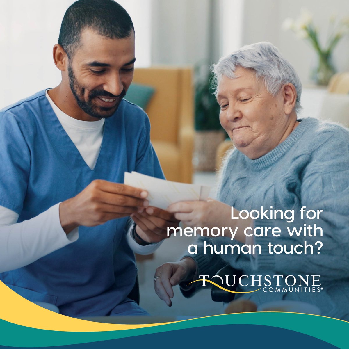 At Touchstone Communities, we treat each resident like an individual. We build relationships and provide compassionate care tailored to their specific needs.

Find a location near you: bit.ly/3ZKvaQ1

#MemoryCare #TouchstoneExperience #CompassionateCare