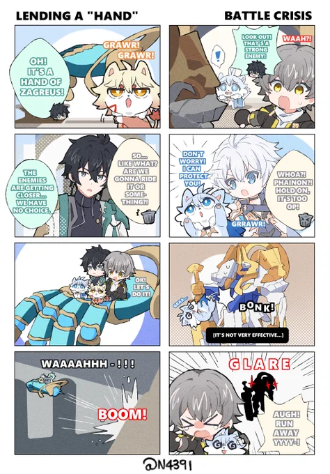 Chrysos (Chimera) Heirs comic [2]
[Reads like manga! R to L]
#hsrcreators #honkaistarrail #amphoreus #danheng #phainon 