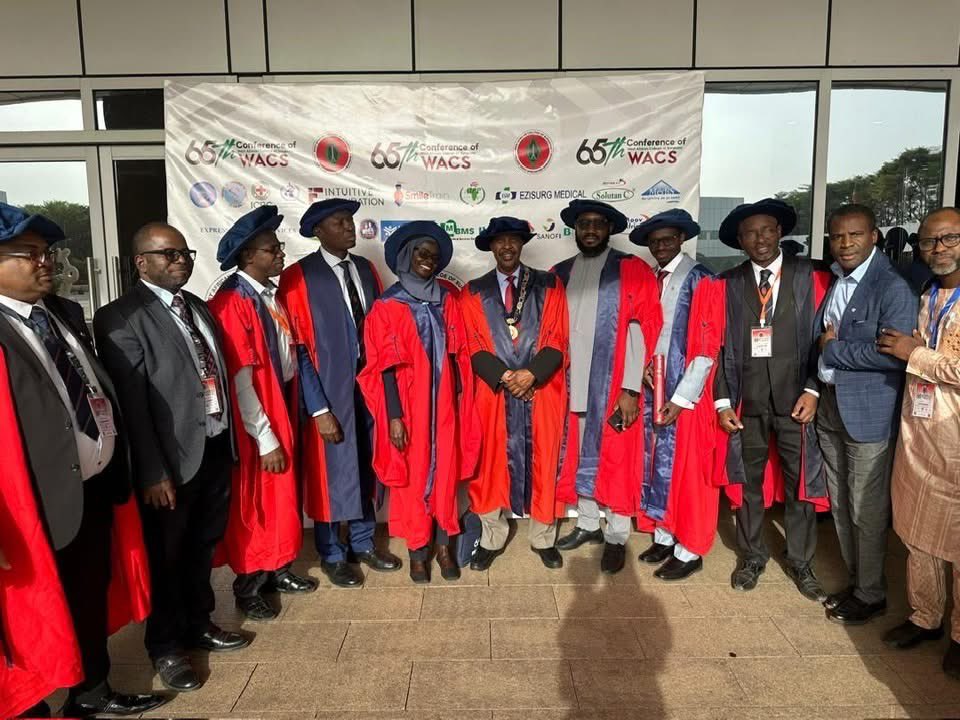 TheAlkambaTimes's tweet photo. Gambian Surgeons Celebrated with Prestigious Fellowships in West Africa

A group of exceptional medical professionals from The Gambia has been honored for their outstanding contributions to healthcare at a ceremony in Bamako, Mali. The West African College of Surgeons (WACS) recognized these trailblazers, marking a proud moment for Gambian medicine.

Senior Consultants Dr. Kebba Marenah, Dr. Mariam Joof, and Dr. John Jabang, along with several colleagues, were conferred the prestigious Fellowship of the West African College of Surgeons (FWACS) by election. This accolade highlights their leadership and expertise in advancing surgical care in the region.

In addition, Dr. Aminata Manneh, Dr. Sabina Kankagan, Dr. Salifu Gaye, Dr. Sillah, and Dr. Karamba were celebrated as new Members of the West African College of Surgeons. Their achievements underscore a growing legacy of excellence in Gambian healthcare.

Among the standout honorees, Dr. Sabina Kankagan made history as the second Gambian anesthetist and the first from her medical school to earn this recognition. Dr. Aminata Manneh was lauded as the first Gambian ENT (Ear, Nose, and Throat) specialist, while Dr. Sillah cemented his place as the first ophthalmology specialist fully trained in The Gambia.

These milestones reflect the dedication and skill of Gambian medical professionals, who continue to break barriers and elevate healthcare standards across West Africa. The honors bestowed in Bamako signify not only personal triumphs but also a brighter future for medical innovation and patient care in The Gambia.