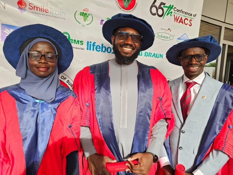 TheAlkambaTimes's tweet photo. Gambian Surgeons Celebrated with Prestigious Fellowships in West Africa

A group of exceptional medical professionals from The Gambia has been honored for their outstanding contributions to healthcare at a ceremony in Bamako, Mali. The West African College of Surgeons (WACS) recognized these trailblazers, marking a proud moment for Gambian medicine.

Senior Consultants Dr. Kebba Marenah, Dr. Mariam Joof, and Dr. John Jabang, along with several colleagues, were conferred the prestigious Fellowship of the West African College of Surgeons (FWACS) by election. This accolade highlights their leadership and expertise in advancing surgical care in the region.

In addition, Dr. Aminata Manneh, Dr. Sabina Kankagan, Dr. Salifu Gaye, Dr. Sillah, and Dr. Karamba were celebrated as new Members of the West African College of Surgeons. Their achievements underscore a growing legacy of excellence in Gambian healthcare.

Among the standout honorees, Dr. Sabina Kankagan made history as the second Gambian anesthetist and the first from her medical school to earn this recognition. Dr. Aminata Manneh was lauded as the first Gambian ENT (Ear, Nose, and Throat) specialist, while Dr. Sillah cemented his place as the first ophthalmology specialist fully trained in The Gambia.

These milestones reflect the dedication and skill of Gambian medical professionals, who continue to break barriers and elevate healthcare standards across West Africa. The honors bestowed in Bamako signify not only personal triumphs but also a brighter future for medical innovation and patient care in The Gambia.