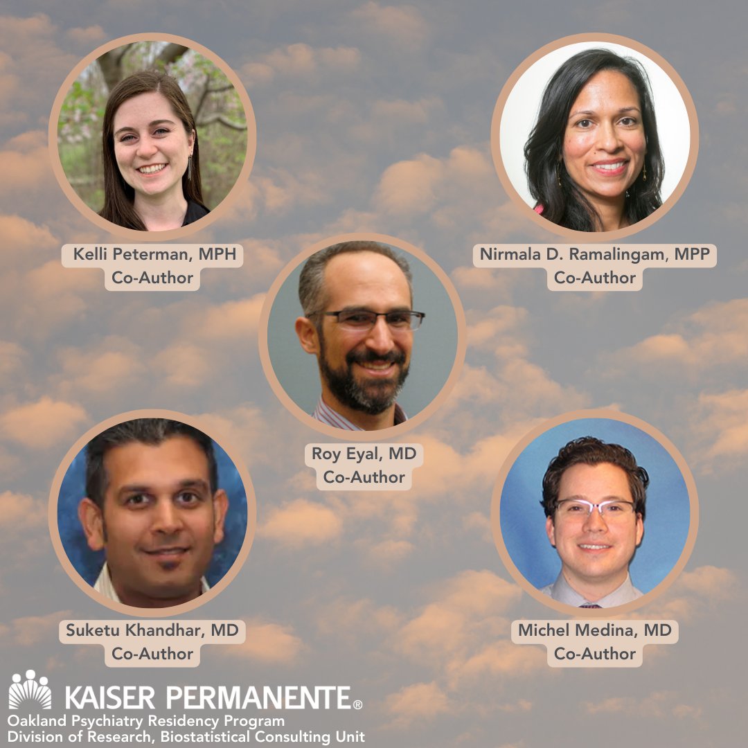 Kaiser Permanente Biostatistical Consulting Unit (@kpbscu) on Twitter photo Anna Shvartsur, MD, and team collaborated with <a href="/kpoakpsychres/">KP Oakland Psychiatry Residency Program</a>, <a href="/KPNC_Residency/">KP NCal Residency</a> and <a href="/KPDOR/">Kaiser Permanente Research NorCal</a> to answer this important public health question: pubmed.ncbi.nlm.nih.gov/39799392/ Anna Shvartsur, MD, and team collaborated with <a href="/kpoakpsychres/">KP Oakland Psychiatry Residency Program</a>, <a href="/KPNC_Residency/">KP NCal Residency</a> and <a href="/KPDOR/">Kaiser Permanente Research NorCal</a> to answer this important public health question: pubmed.ncbi.nlm.nih.gov/39799392/