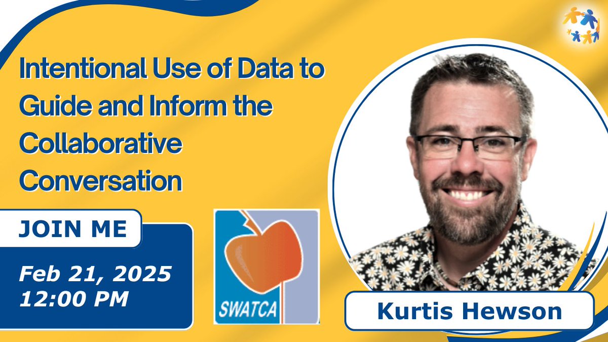 Jigsaw Learning (@jigsaw_learning) on Twitter photo Data changes conversations! Join <a href="/hewsonk27/">Kurtis Hewson</a> at #SWATCA2025 for the session
"Intentional Use of Data to Guide and Inform the Collaborative Conversation" Feb 21 at 12 PM.
Check out this data analysis template docs.google.com/document/d/1YE… #everychilddeservesateam Data changes conversations! Join <a href="/hewsonk27/">Kurtis Hewson</a> at #SWATCA2025 for the session
"Intentional Use of Data to Guide and Inform the Collaborative Conversation" Feb 21 at 12 PM.
Check out this data analysis template docs.google.com/document/d/1YE… #everychilddeservesateam