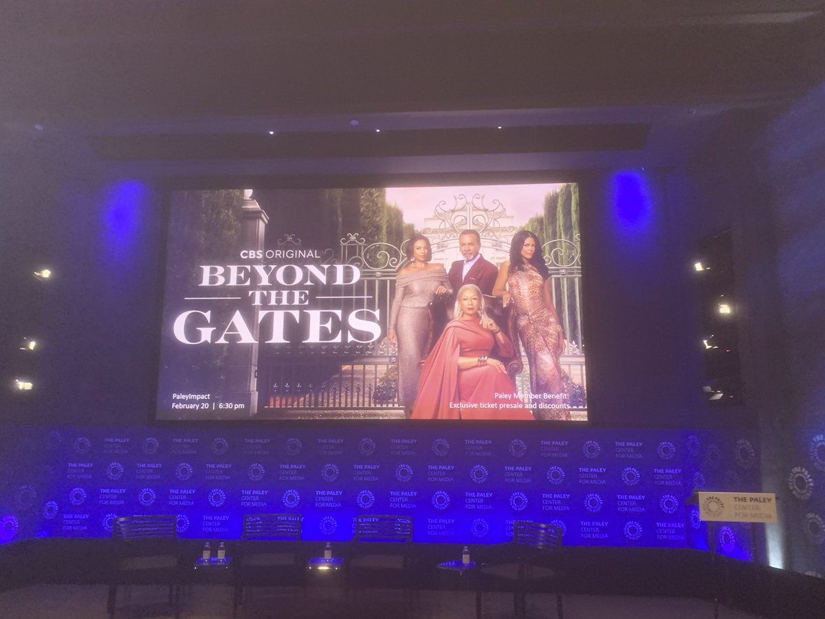 About to witness soap opera history at the Paley Center!

It’s the exclusive premiere screening of #BeyondTheGates 🎆