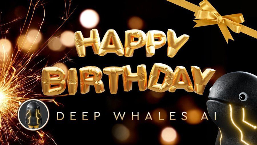 We turned 1 year old on the 19th

1 year of Deep Whales AI.  This year, we're going to show you all what we have been working so relentlessly on.

Credit to the team, the KOLS, my friends and community members for getting to where we are now.

Watch this space.

#BELIKEDALE