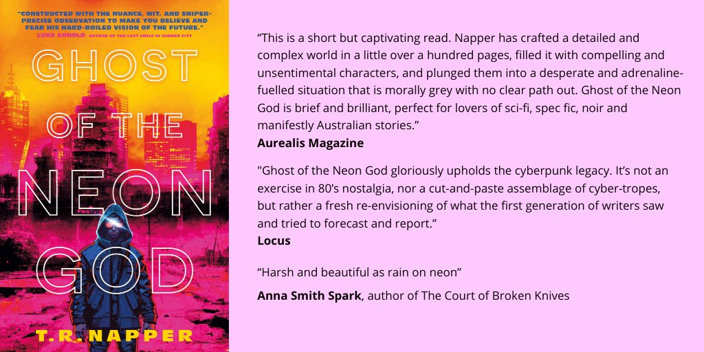 It's Hugo nomination time and my novella, Ghost of the Neon God, is eligible. The reviews haven't been bad at all. So if you've read it, enjoyed, and are voting, then don't forget to nominate. Cheers. 

#hugoawards
<a href="/TitanBooks/">Titan Books</a>