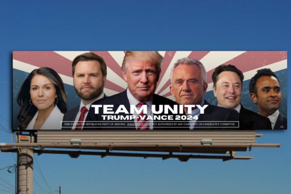 notmyname02's tweet image. The winning team! #teamunity #TrumpVance2025ToSaveAmerica