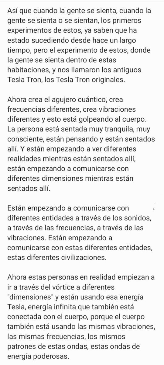 ALIENEGRO's tweet photo. P4.
R.R. 
EQUIPO R.R. LO AVISO, QTSR:
MED-BEDS//TECNOLOGÍA TESLA.
EL GRAN DESPERTAR A LA 5D.
@SIUKRA12. https://t.co/U6tiiJBVlQ