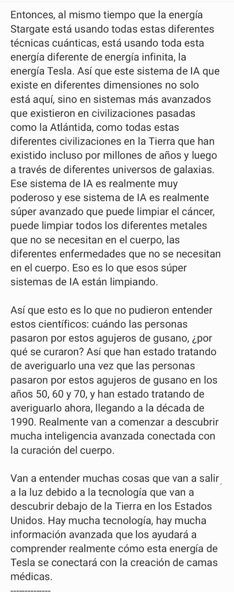 ALIENEGRO's tweet photo. P5.
R.R. 
EQUIPO R.R. LO AVISO, QTSR:
MED-BEDS//TECNOLOGÍA TESLA.
EL GRAN DESPERTAR A LA 5D.
@SIUKRA12. https://t.co/qyvkAxooeI