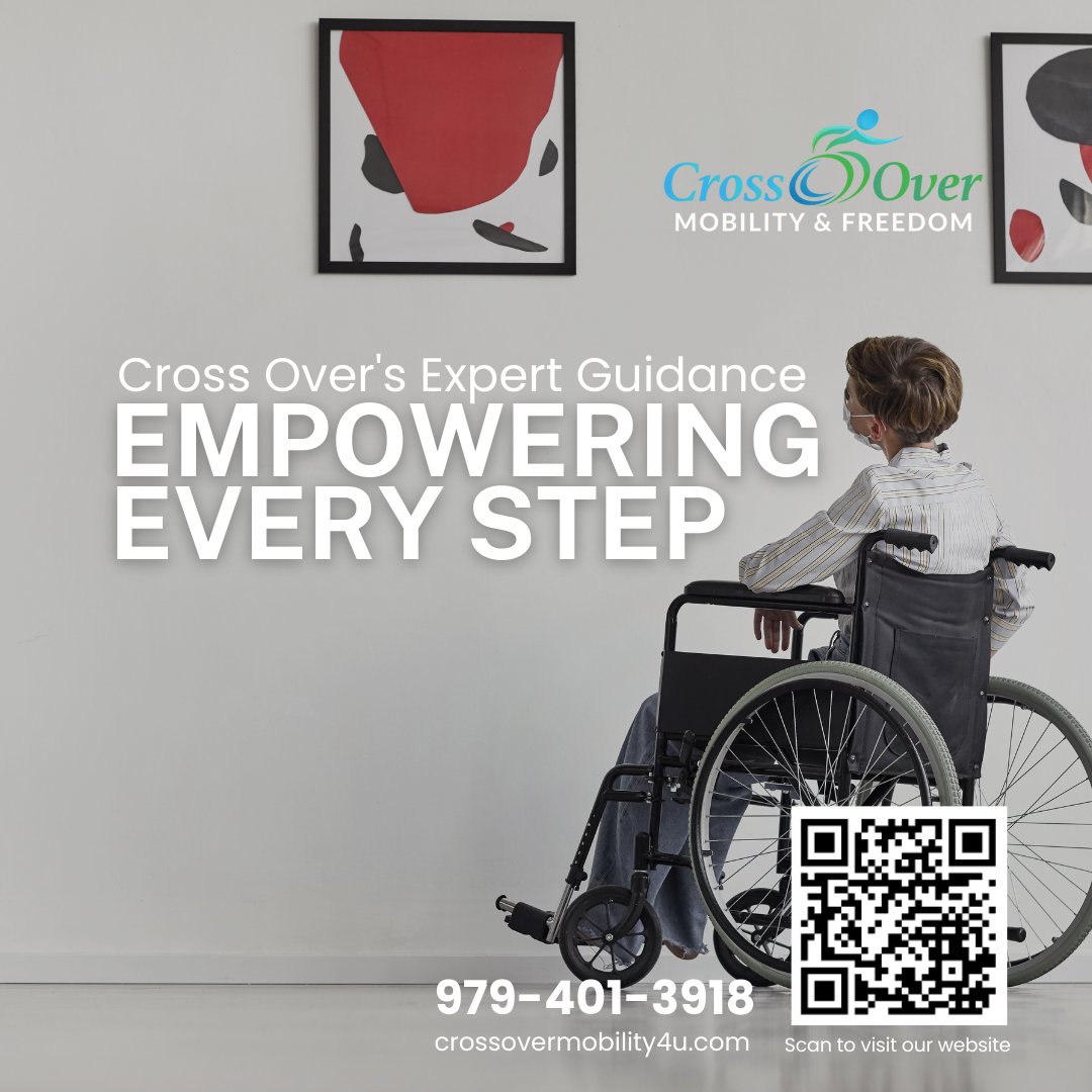 COMF4u's tweet photo. At Cross Over Mobility and Freedom, we understand that independence is essential. Let us help you achieve yours. #EssentialIndependence #AchieveYours https://t.co/MnYizIM2I2