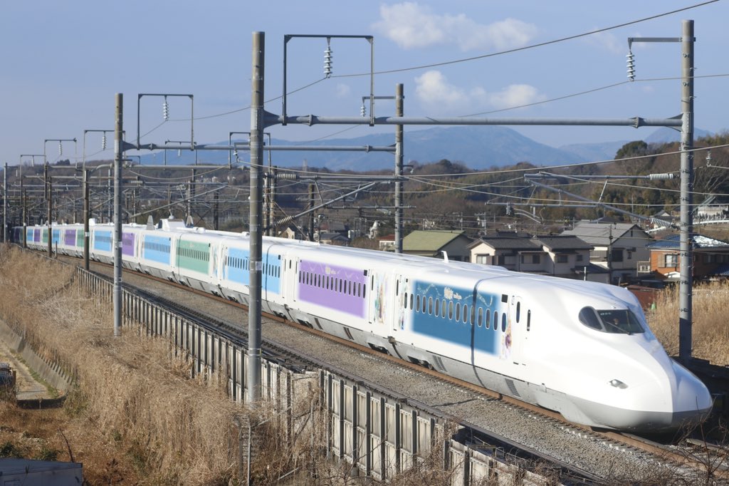 東海道新幹線 ディズニーラッピング新幹線1番列車 N700系G25 ひかり632