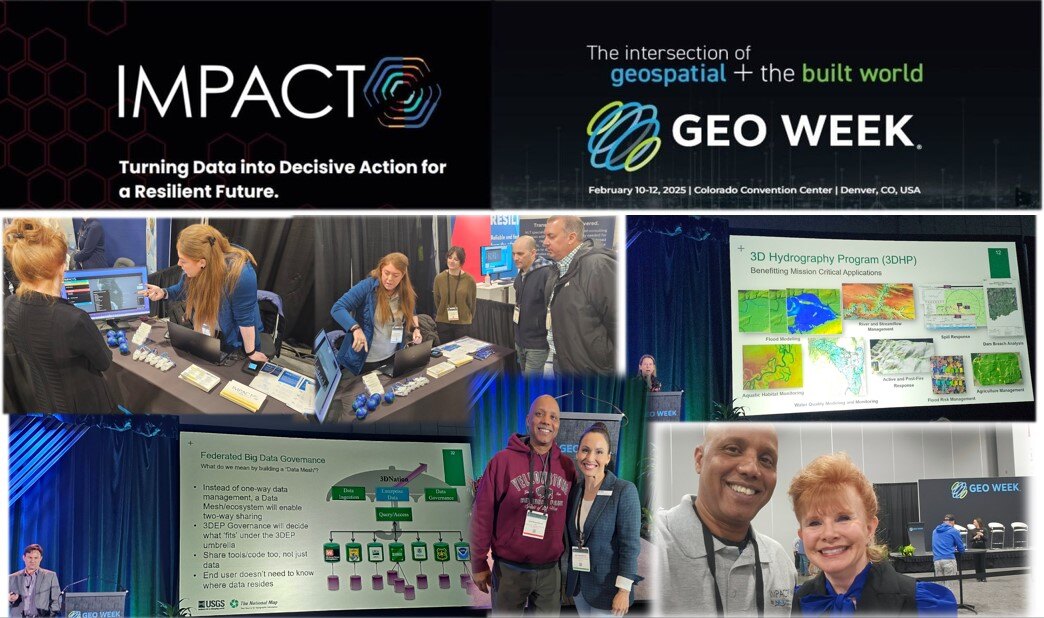 🚀Exciting times at GeoWeek! We showcased our groundbreaking IMPACT Platform, revolutionizing disaster management with real-time geospatial data. Discover how we’re transforming emergency response and empowering communities. Read all about it on our blog!  hubs.la/Q037Gyhw0