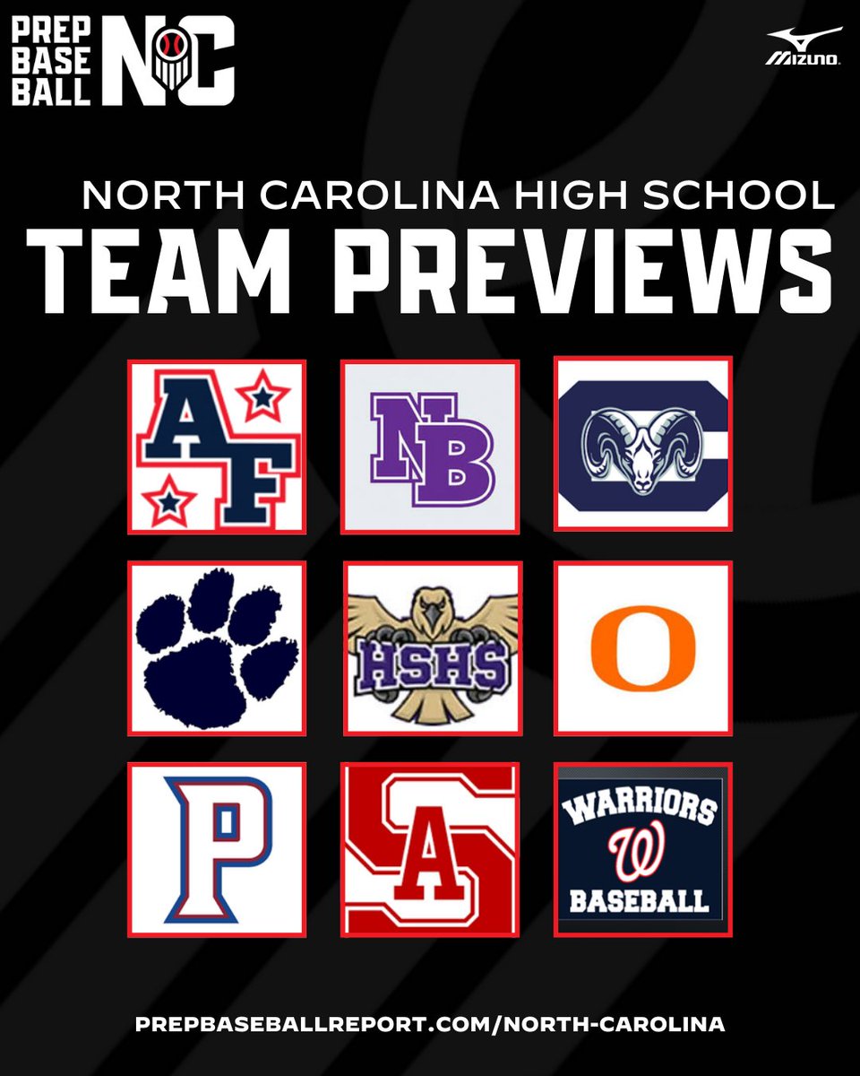 Prep Baseball North Carolina (@prepbaseballnc) on Twitter photo 𝟐𝟎𝟐𝟓 𝐍𝐨𝐫𝐭𝐡 𝐂𝐚𝐫𝐨𝐥𝐢𝐧𝐚 𝐇𝐢𝐠𝐡 𝐒𝐜𝐡𝐨𝐨𝐥 𝐏𝐫𝐞𝐯𝐢𝐞𝐰𝐬
Volume III >> loom.ly/073l_T0
🔺9 clubs from the Greater Triangle Area
📌Several Teams with Deep Runs in May on their Mind
🗣️Names to know as we get into 2025.
<a href="/AFHS_Baseball/">Patriots Baseball</a> | <a href="/BroughtBaseball/">Broughton Baseball</a> 𝟐𝟎𝟐𝟓 𝐍𝐨𝐫𝐭𝐡 𝐂𝐚𝐫𝐨𝐥𝐢𝐧𝐚 𝐇𝐢𝐠𝐡 𝐒𝐜𝐡𝐨𝐨𝐥 𝐏𝐫𝐞𝐯𝐢𝐞𝐰𝐬
Volume III >> loom.ly/073l_T0
🔺9 clubs from the Greater Triangle Area
📌Several Teams with Deep Runs in May on their Mind
🗣️Names to know as we get into 2025.
<a href="/AFHS_Baseball/">Patriots Baseball</a> | <a href="/BroughtBaseball/">Broughton Baseball</a>