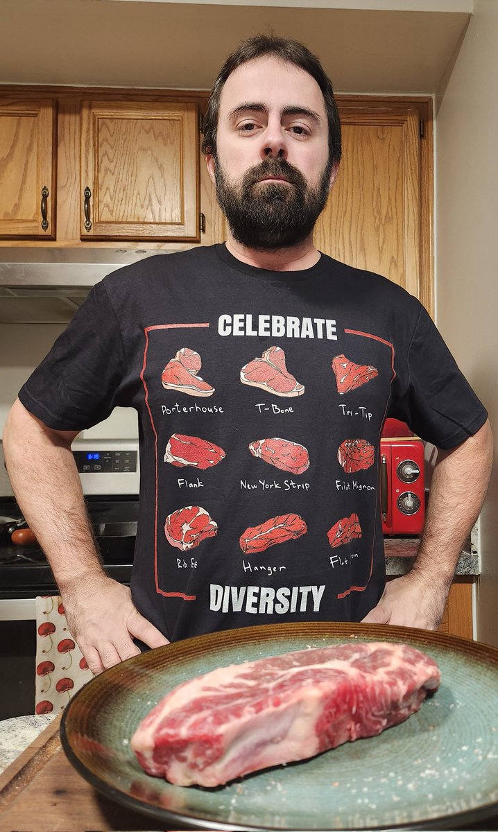chiefbacher's tweet image. In these times, it's important to stand up and celebrate diversity 🥩

Who's with me?
