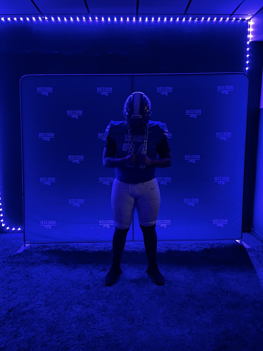 Caiden Robinson (@caidenr74_) on Twitter photo Had an amazing visit today at <a href="/NelsonUFootball/">NELSON Football</a>. Thank you to the coaching staff for having me! <a href="/Garrison_Oline/">Brian Garrison</a> <a href="/Coachkamlang/">Kameron Langford</a> Had an amazing visit today at <a href="/NelsonUFootball/">NELSON Football</a>. Thank you to the coaching staff for having me! <a href="/Garrison_Oline/">Brian Garrison</a> <a href="/Coachkamlang/">Kameron Langford</a>