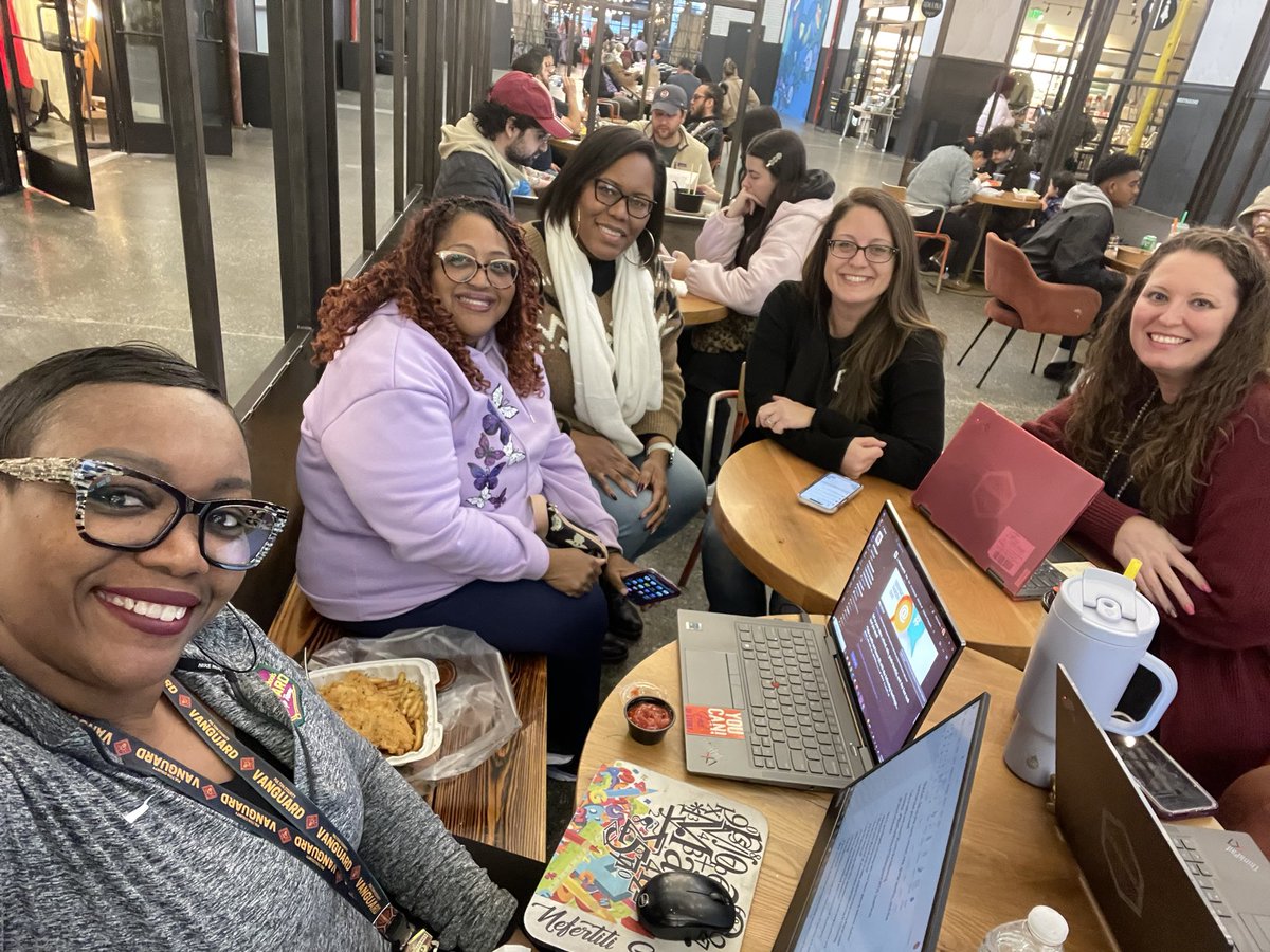 Having a great time with my VanFamily tonight!!! If you aren’t here in person, don’t forget to jump on Teams to join the conversation no matter where you are!!! 

<a href="/TeachSingleton/">Nefertiti Singleton Ed.S</a>￼ ￼#TBTatTheWorks #FCSVanguard #FCS_InstrTech <a href="/FultonCoSchools/">FultonCountySchools</a>